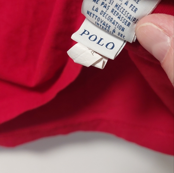 ❤️SALE! POLO RALPH LAUREN Red Graphic Short Sleeve Tee - Picture 6 of 7